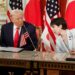 La primera ministra de Japón dijo que Trump la llamó en medio de las persistentes tensiones con China