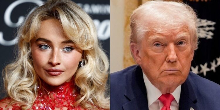 Sabrina Carpenter apuntó contra Donald Trump por usar su música en un video sobre los inmigrantes ilegales: “Es asqueroso”