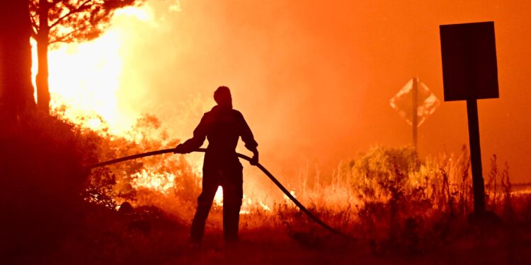 El primer foco fue en Puerto Patriada, el 5 de enero. Foto: chubut.com.ar