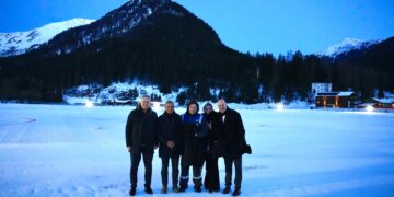 Milei llegó a Davos para participar del Foro Económico Mundial