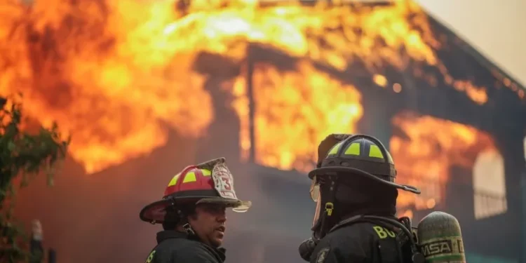 Ya son 19 los muertos por el incendio en el sur de Chile