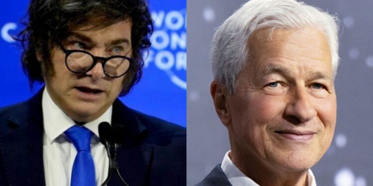 Milei se reunirá con Jamie Dimon: los funcionarios que JP Morgan colocó en el Gobierno