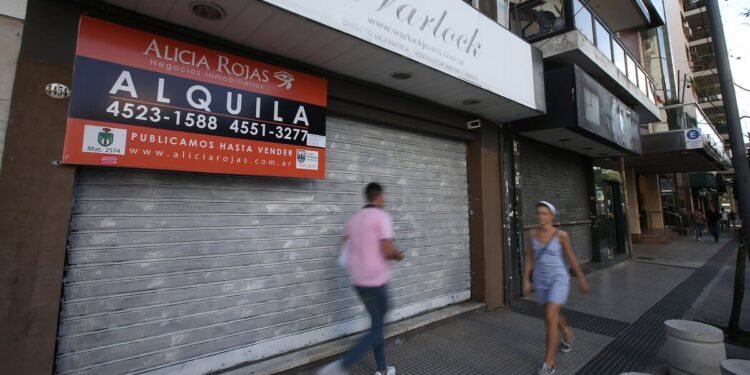 CABA registró un aumento del 38,5% en cantidad de locales vacíos