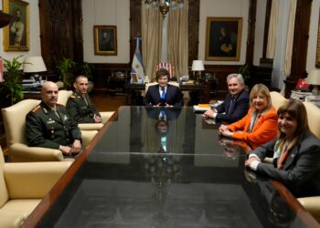 Milei recibió a Gallo después de la bronca con Tapia, pero el duelo Bullrich – Monteoliva no afloja