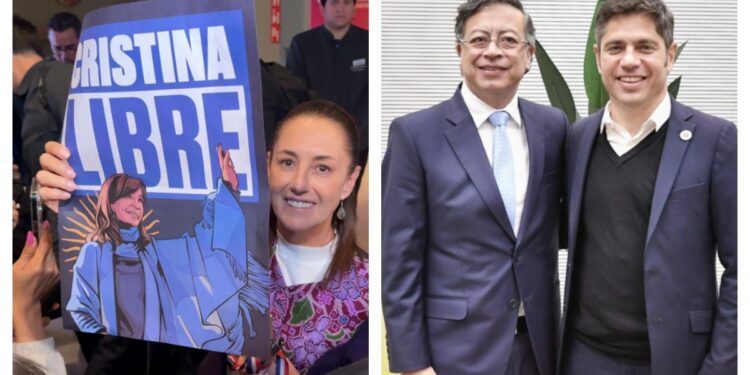 El PJ se mueve en Barcelona con agendas divididas entre “Cristina libre” y la proyección de Kicillof