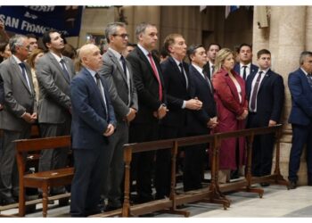 A un año de la muerte de Francisco, la política copó Luján y desnudó tensiones dentro y fuera del Gobierno