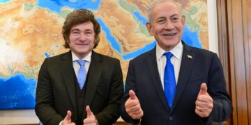 Milei en Israel: visita al Muro de los Lamentos y firma de convenios con Netanyahu