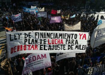 Fue masiva la marcha universitaria