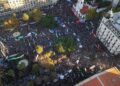 Casi todo el arco político participó de la marcha y respaldó el reclamo universitario