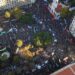Casi todo el arco político participó de la marcha y respaldó el reclamo universitario