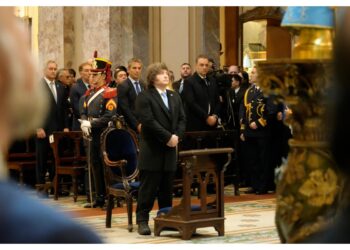 Milei bajó el tono en el Tedeum pero las internas quedaron a la vista con Bullrich, Villarruel y Caputo