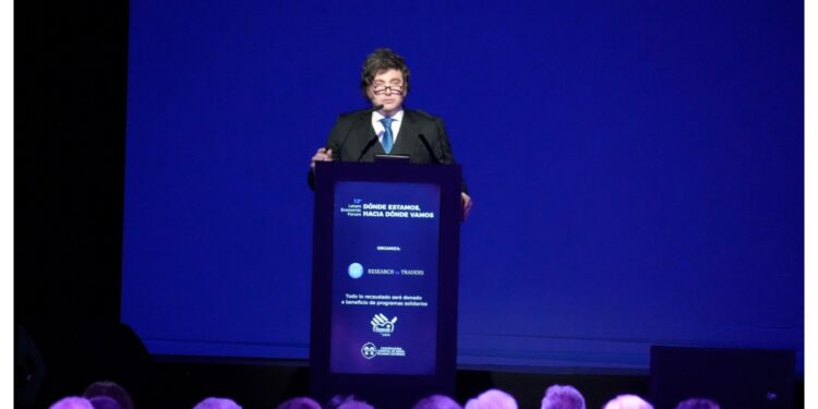 Milei en Latam Economic Forum: repaso de la gestión y nuevo guiño a Toto Caputo