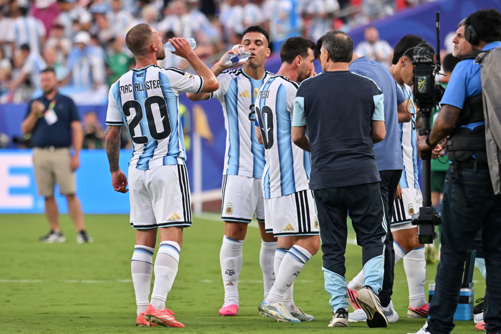 Pausa de hidratación del Mundial