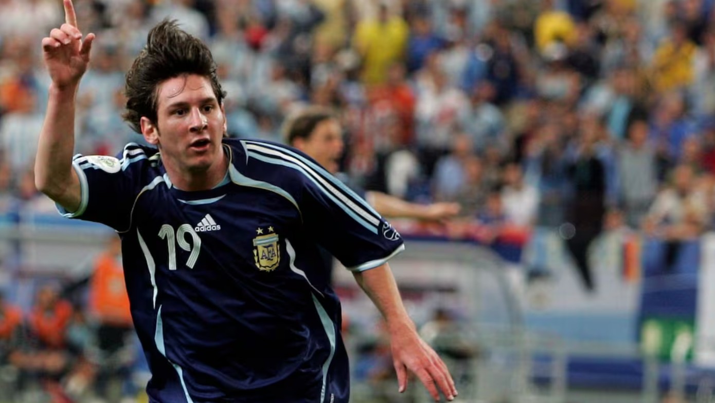 Messi, el día que debutó en un Mundial y con un gol