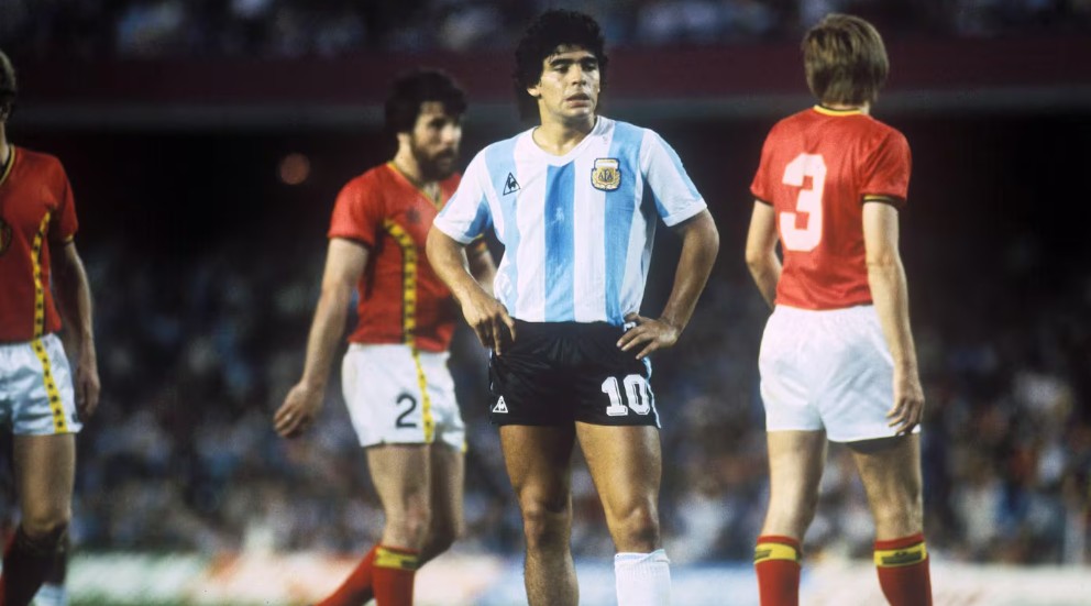 Maradona en España 1982