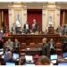Se cayó la sesión en el Senado gracias a una jugada de LLA para blindar a Adorni