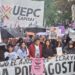 Los abuelos de Agostina Vega marcharon en Córdoba
