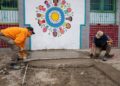 Lanús avanza con las obras de mejora y puesta en valor de escuelas públicas