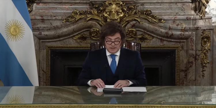 Milei definió al Banco Central como «una herramienta que posibilitó el robo de la política»