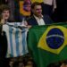 Milei respaldó la candidatura de Flávio Bolsonaro en Brasil: “Vamos a combatir el terrorismo juntos”