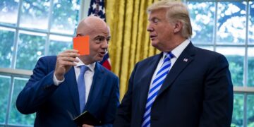 En medio de la polémica por la sanción de Balogun, Infantino reveló que recibió una llamada de Trump
