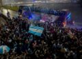 Sin Messi, llegó a la Argentina el plantel finalista del Mundial