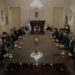 Tras el Tedeum, se hizo la primera reunión de Gabinete con Santilli en su nuevo puesto