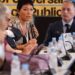 Mayra Mendoza y Gray coinciden en el exterior en medio de la interna del PJ bonaerense
