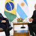 En medio de la crisis con Brasil, Milei comenzó una gira por Ecuador y Colombia