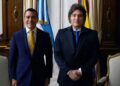 En medio de la crisis con Brasil, Milei comenzó una gira por Ecuador y Colombia