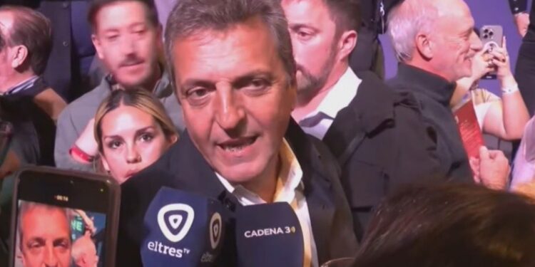 Sergio Massa reapareció en Rosario en medio de la interna del PJ: “Lo más importante es la unidad”
