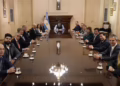 Después de 45 días, el Presidente volvió a reunirse con sus Ministros en Casa Rosada