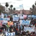 Masiva marcha a San Cayetano a diez años de la primera peregrinación