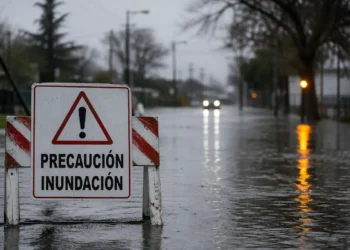 Fuerte temporal e inundaciones en el AMBA