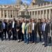 A dos meses de la visita de León XIV, la CGT viajó al Vaticano y preocupa al Gobierno