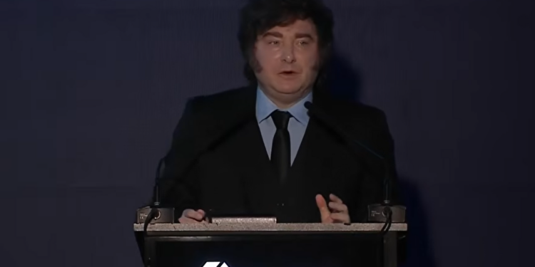 Milei: «La expansión de las exportaciones nos permite jugar en geopolítica y avanzar en el reclamo por Malvinas”»