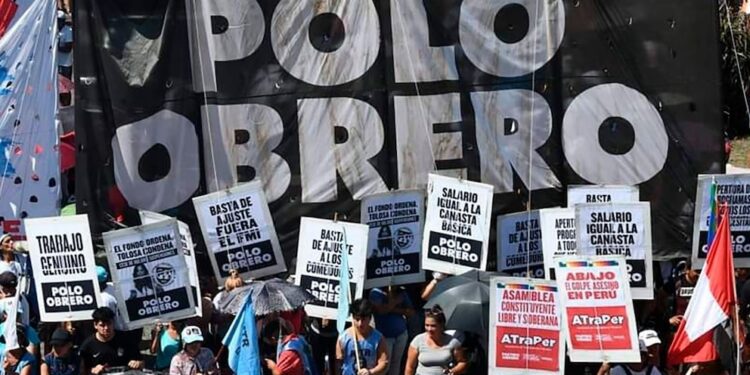 Marcha de la Bronca contra el Gobierno de Milei