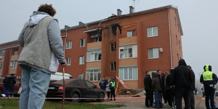 Ucrania lanzó un ataque con drones contra Moscú en las elecciones: al menos dos muertos y una refinería destruida