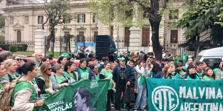 ATE realizó un paro general (Foto: Prensa ATE)