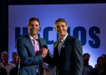 Santiago y Manuel Passaglia (Foto: X)