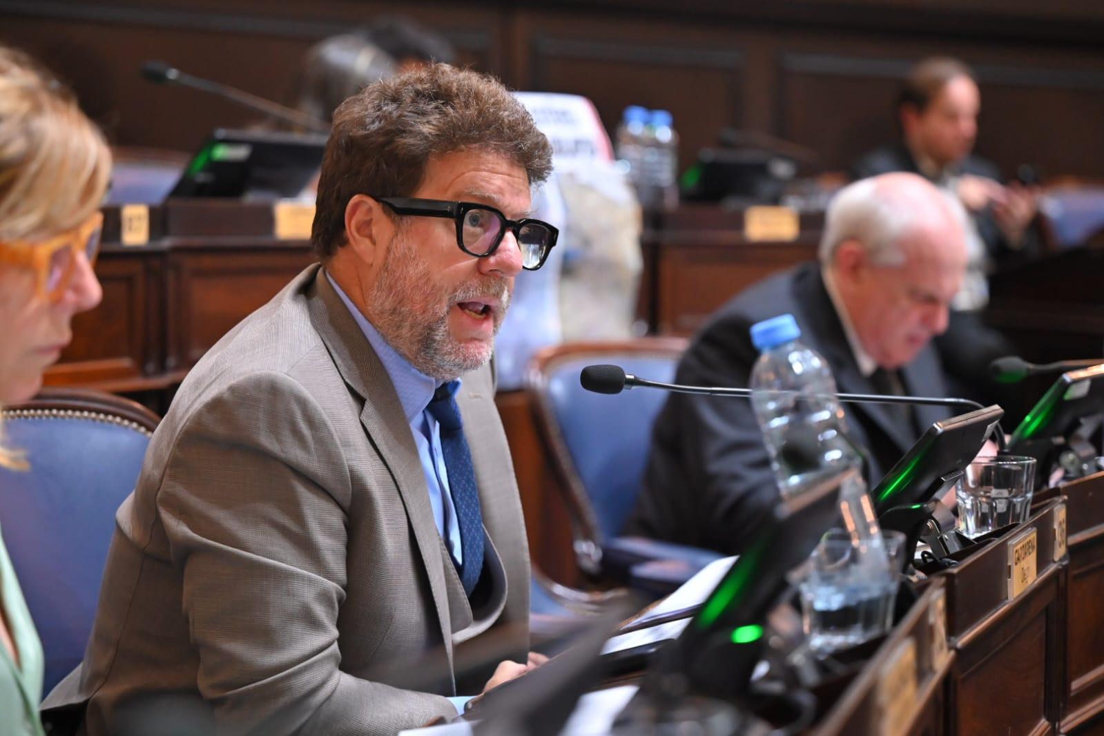 Diego Garciarena, presidente Bloque UCR + Cambio Federal (Foto: Prensa Diputados)